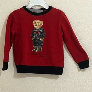 Fleece Polo Ralph Lauren for Boys. Size:5 pre-loved. In good condition